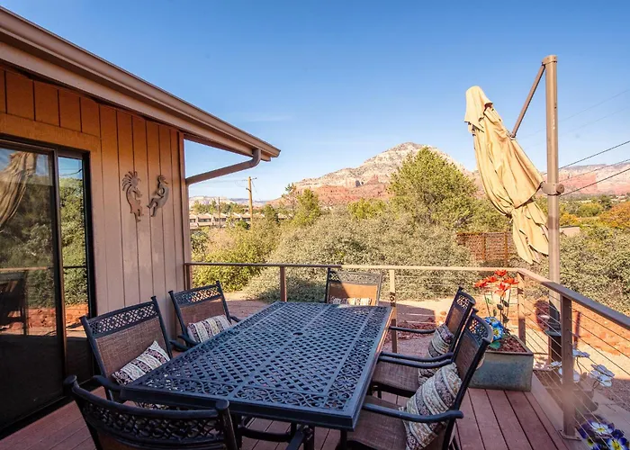 Holiday home Private-red Rock Views -fire Pit-hot Tub-location